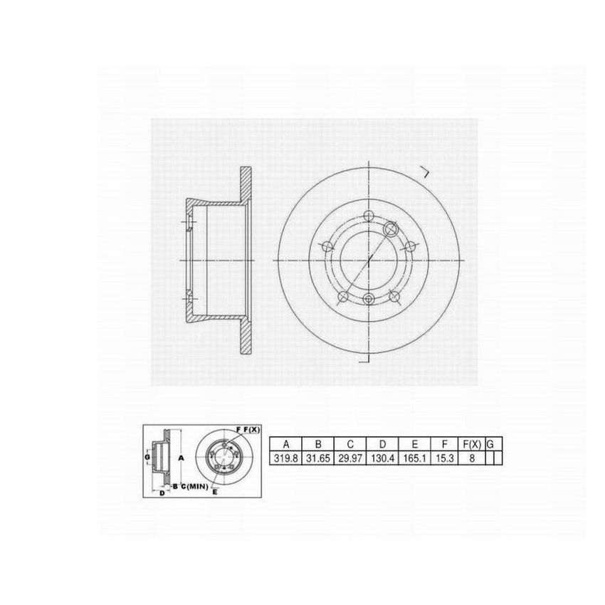 Winhere 443054 Disc Brake R&H Assy
