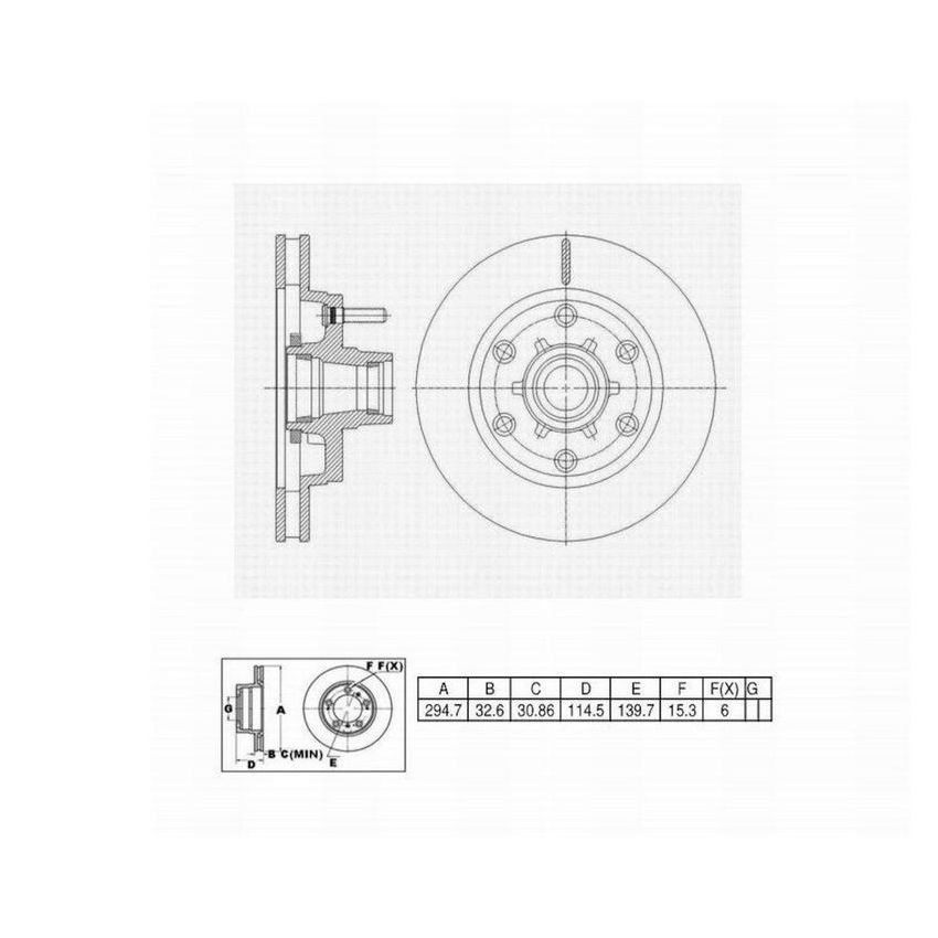 Winhere 443146 Disc Brake R&H Assy