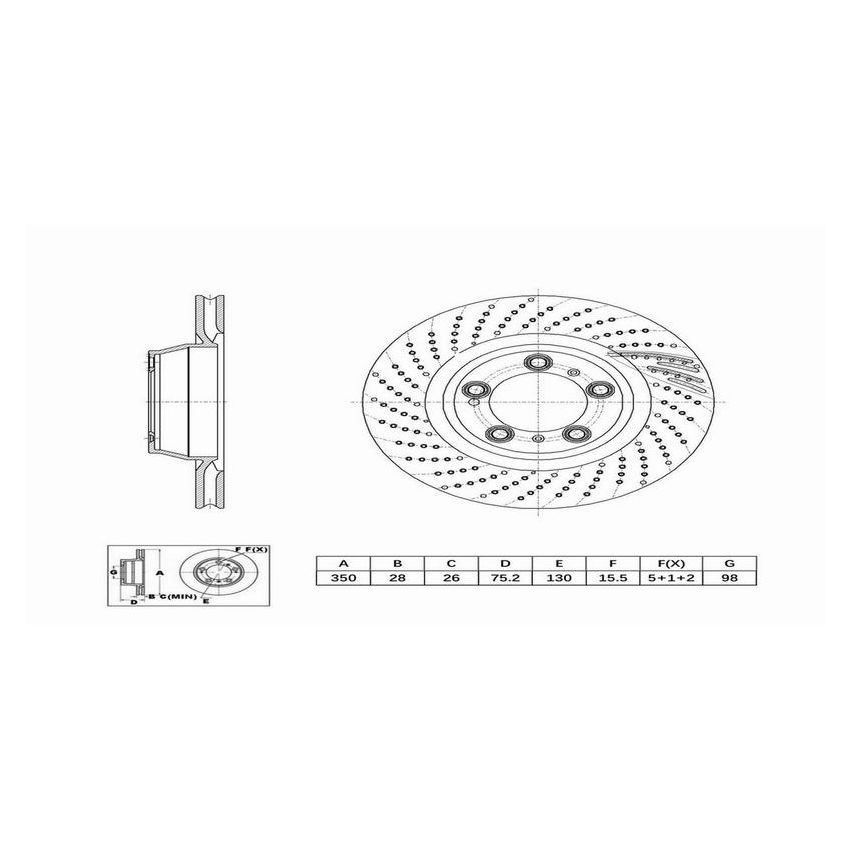 Winhere 6622960DR Brake Rotor