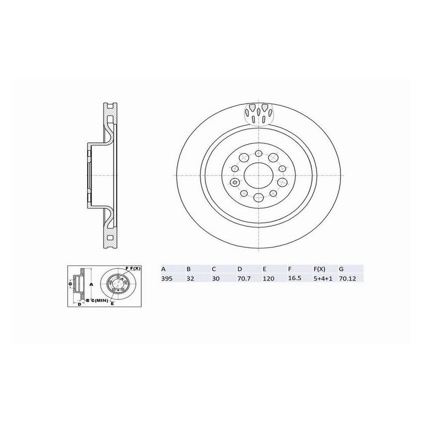 Winhere 6622969 Brake Rotor