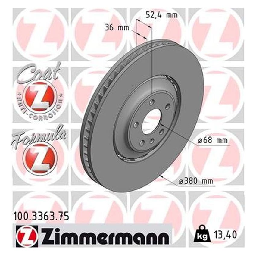 ZIMMERMANN 100.3363.75 FORMULA Z COAT Z
