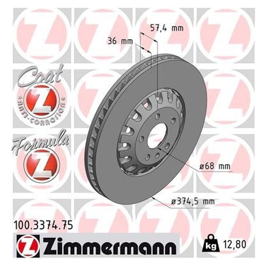 ZIMMERMANN 100.3374.75 FORMULA Z COAT Z