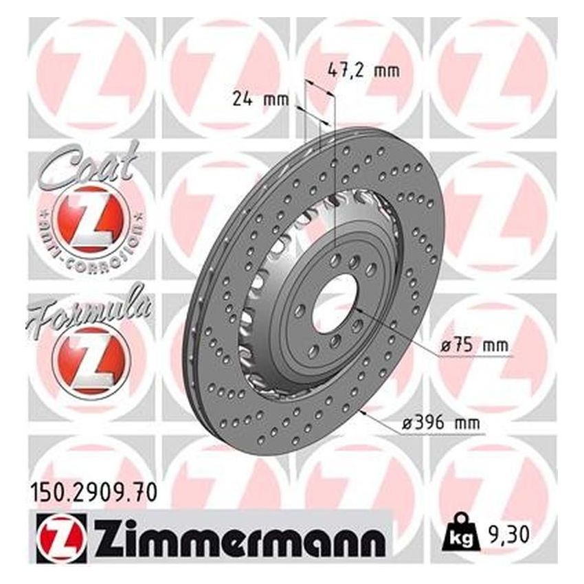 ZIMMERMANN 150.2909.70 FORMULA Z COAT Z