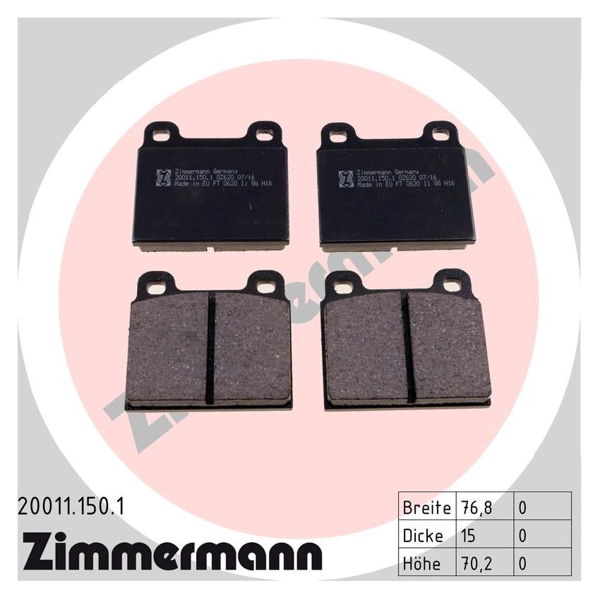ZIMMERMANN 20011.150.1 Standard