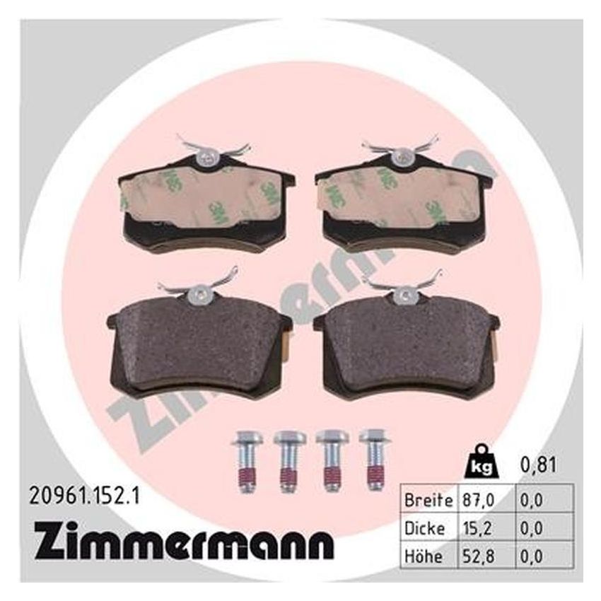 ZIMMERMANN 20961.152.1 Standard