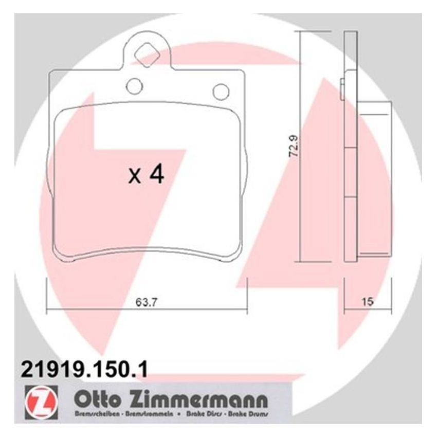ZIMMERMANN 21919.150.1 Standard
