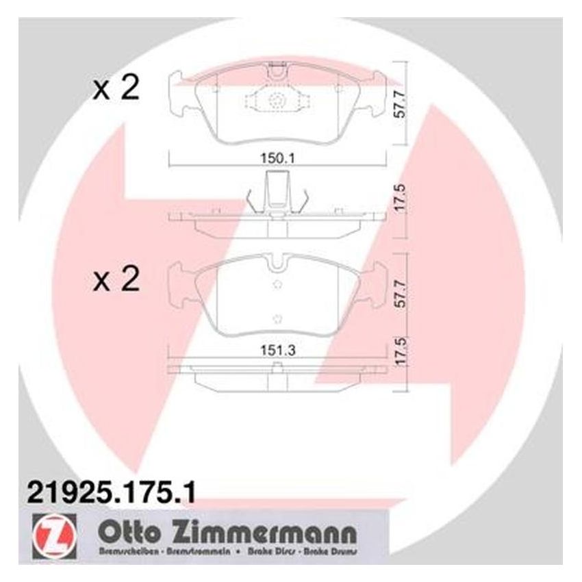 ZIMMERMANN 21925.175.1 Standard