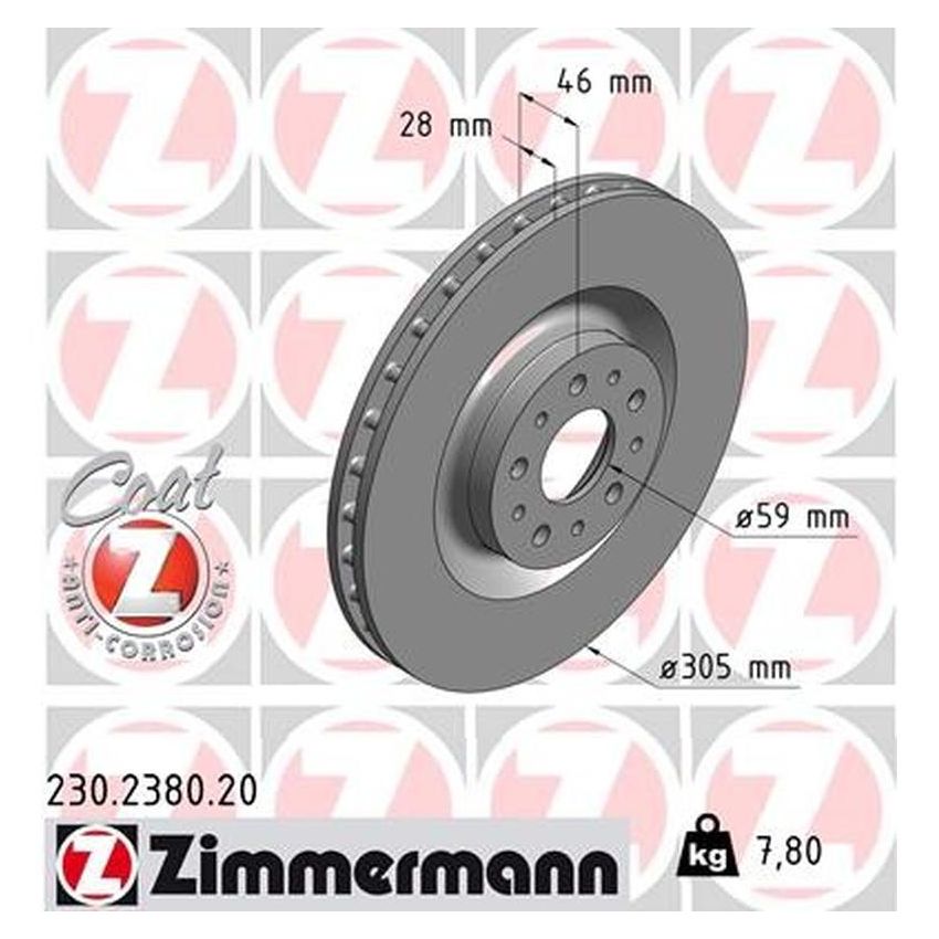ZIMMERMANN 230.2380.20 COAT Z