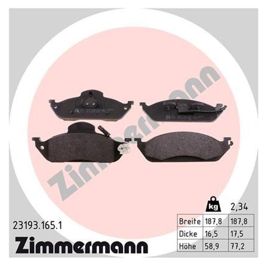 ZIMMERMANN 23193.165.1 Standard