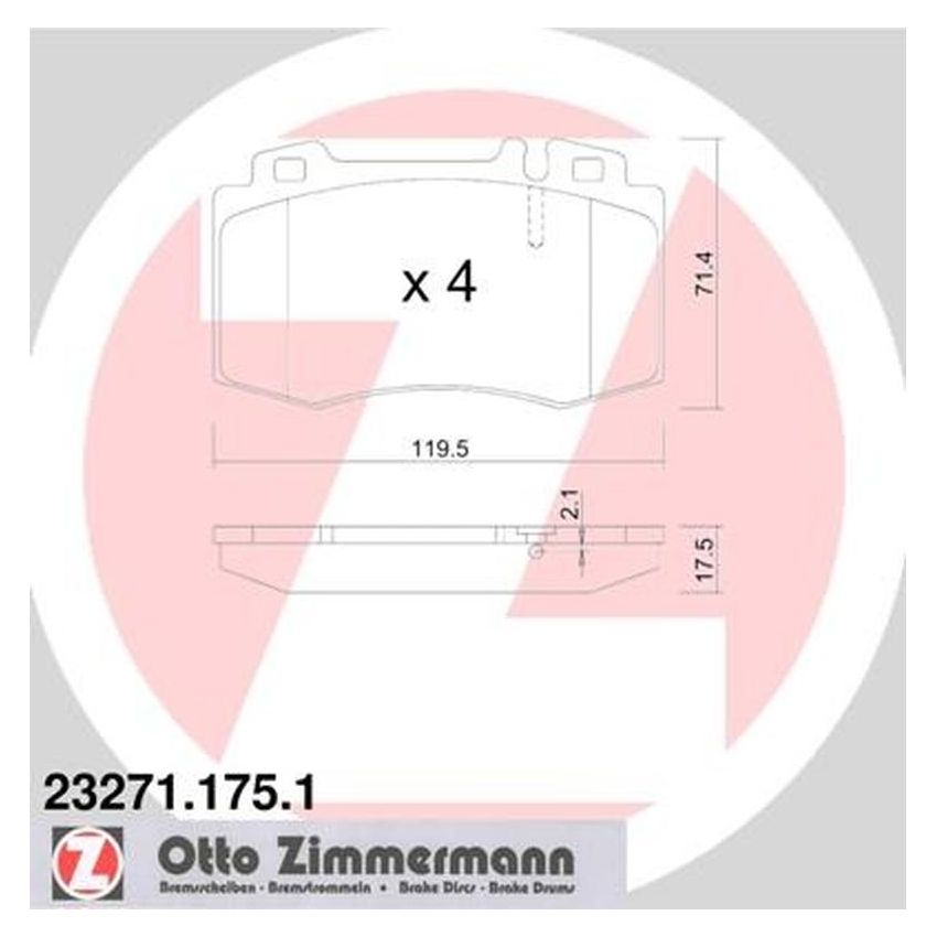 ZIMMERMANN 23271.175.1 Standard