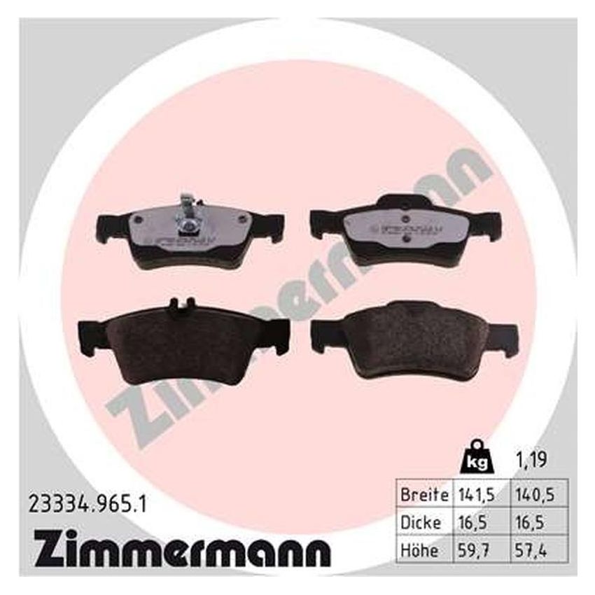 ZIMMERMANN 23334.965.1 rd:z dust reduced