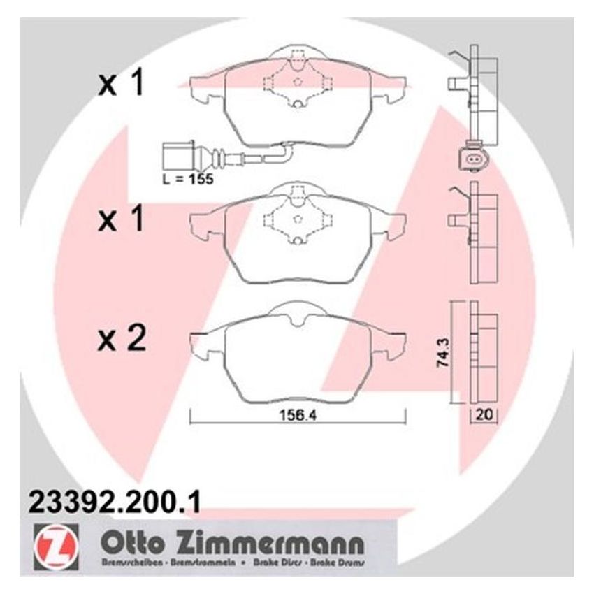ZIMMERMANN 23392.200.1 Standard