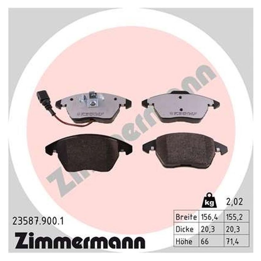 ZIMMERMANN 23587.900.1 rd:z dust reduced