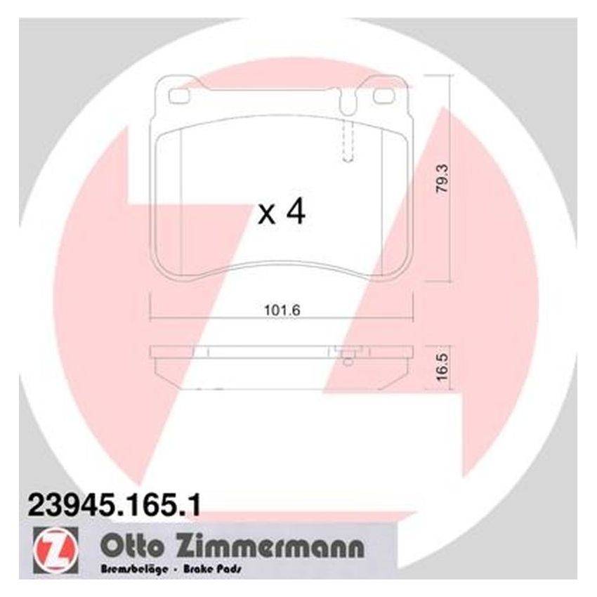 ZIMMERMANN 23945.165.1 Standard