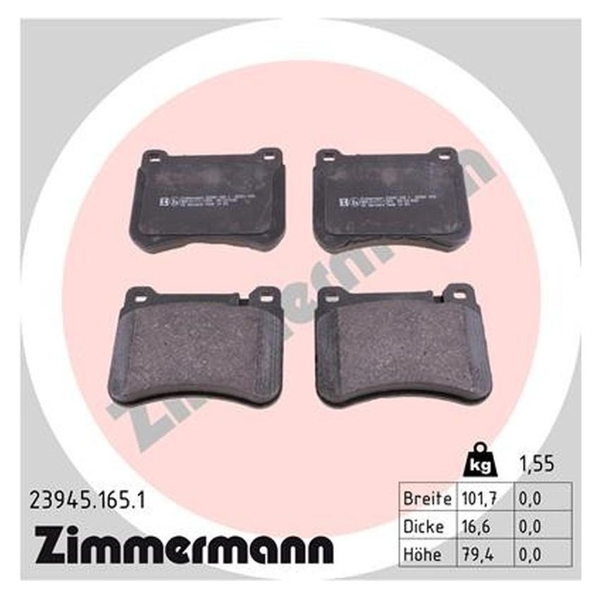 ZIMMERMANN 23945.165.1 Standard