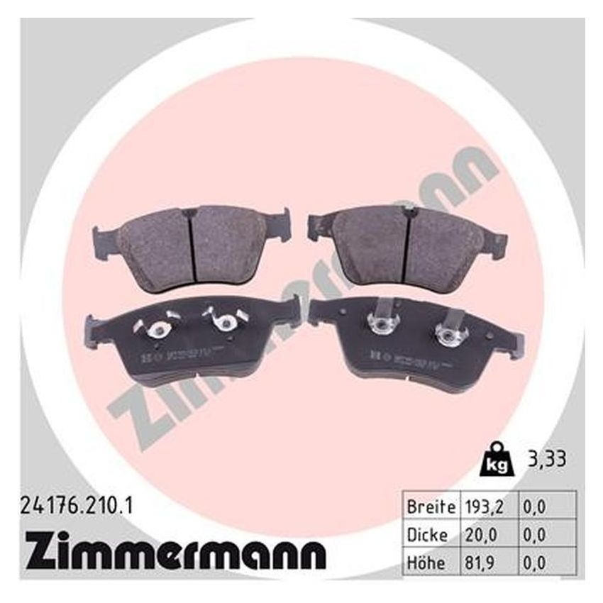 ZIMMERMANN 24176.210.1 Standard