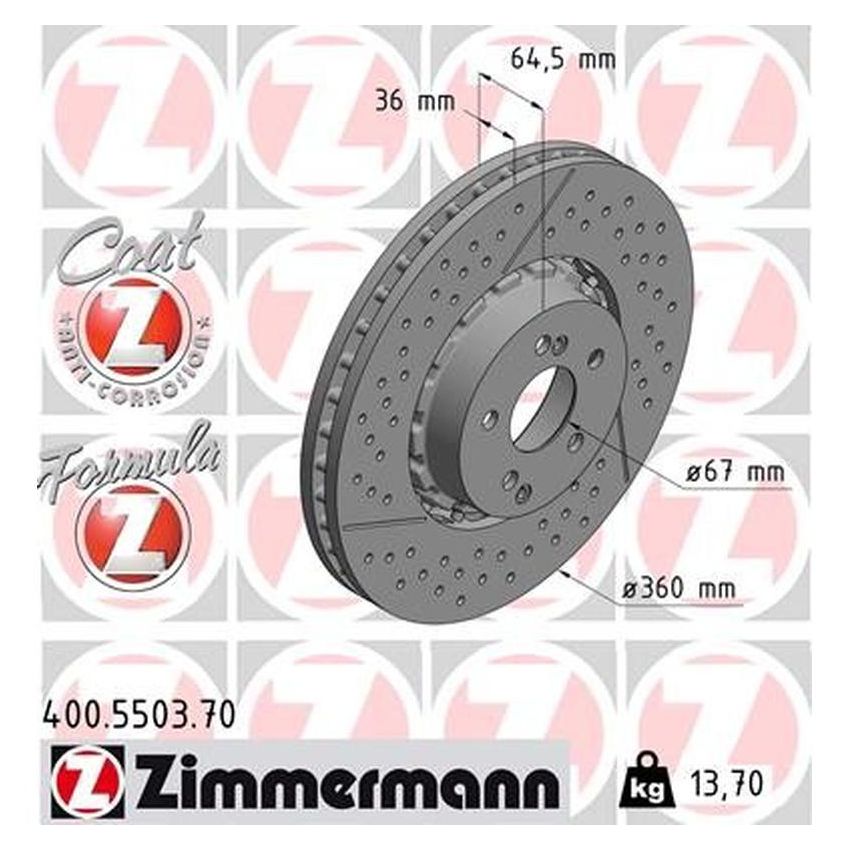 ZIMMERMANN 400.5503.70 FORMULA Z COAT Z