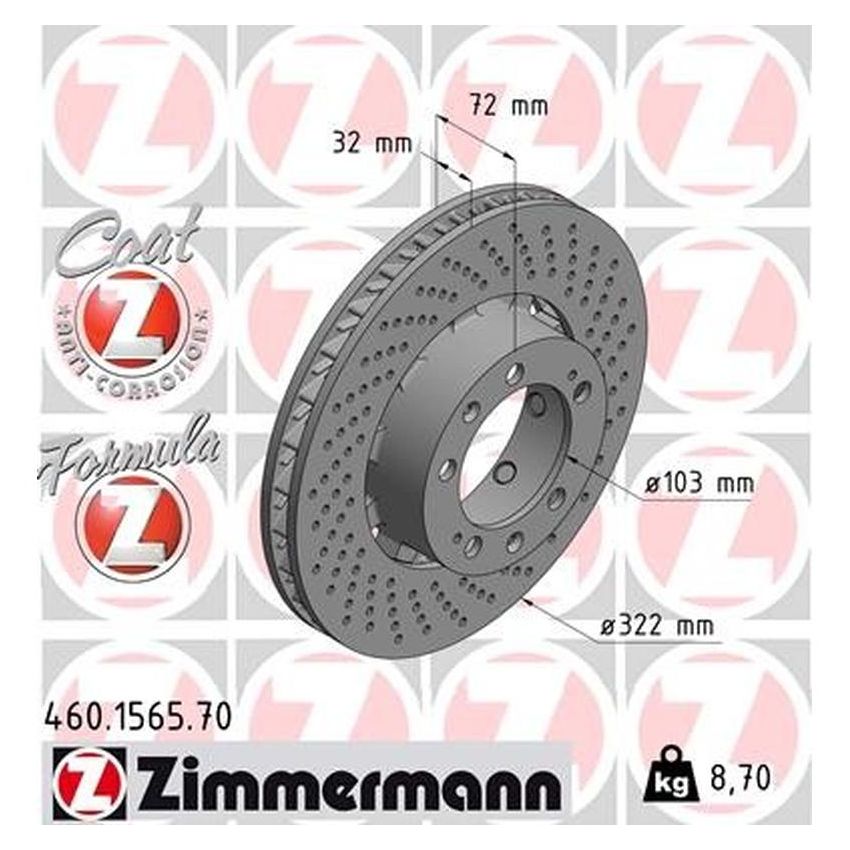 ZIMMERMANN 460.1565.70 FORMULA Z COAT Z