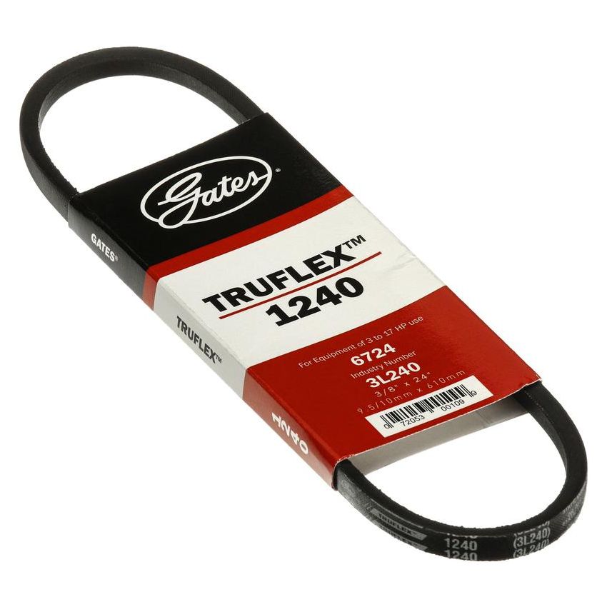 GATES 1240 Truflex FHP Low Horse-Power V-Belt