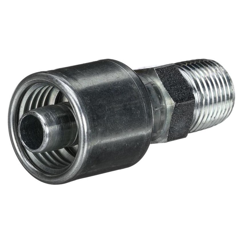 GATES G25100-0604 Male Pipe (NPTF - 30 Cone Seat) (MegaCrimp)