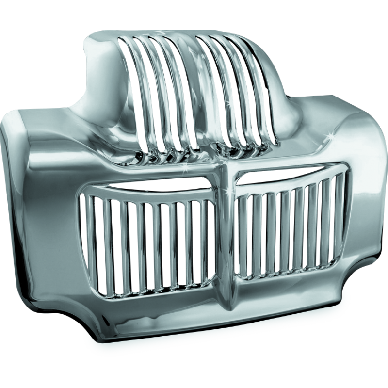 Kuryakyn 7784 Oil Cooler Cover 11-16 Touring Chrome