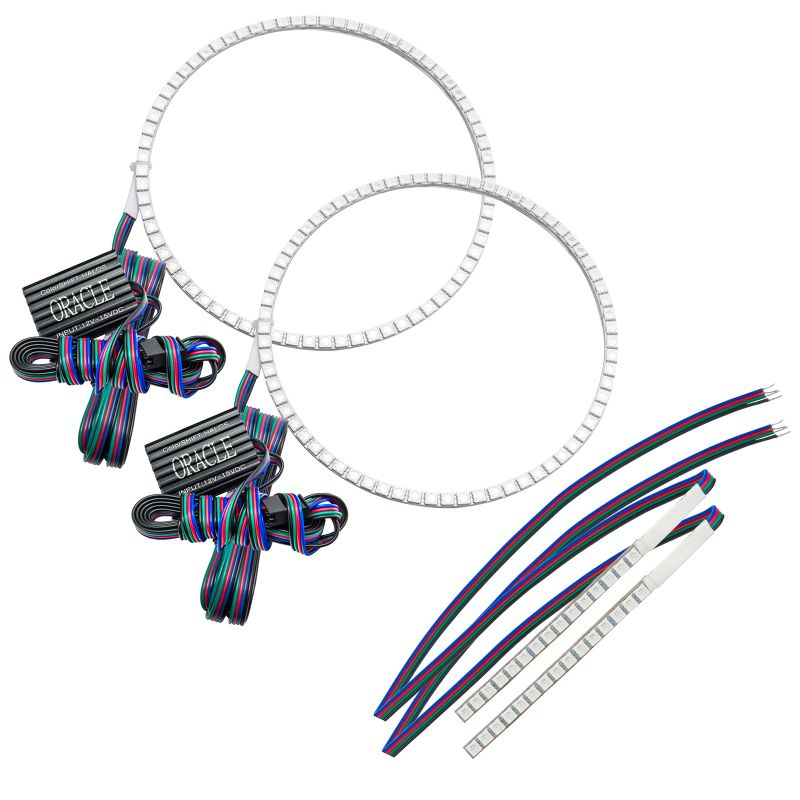 Oracle Lighting 1471-334 ColorSHIFT(tm) Headlight Halo Kit w/DRL Bar - Base Headlights