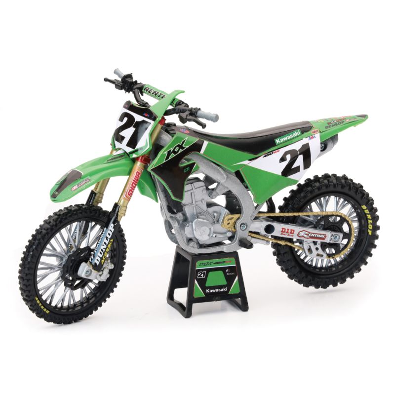 New Ray Toys 58413 Kawasaki KX450F Factory Team (Jason Anderson)/ Scale - 1:12