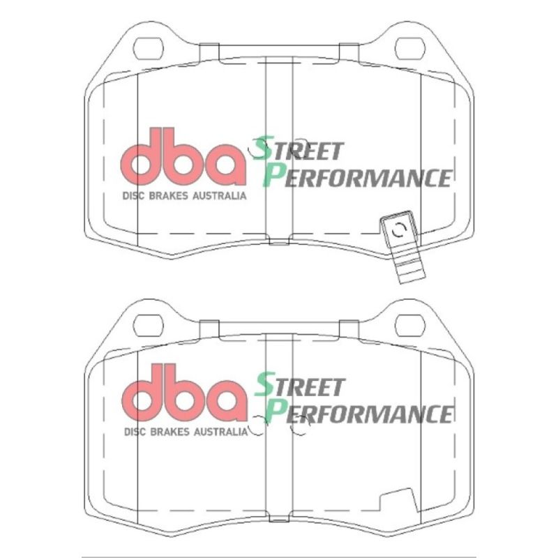 DBA 03-07 G35 w/ Brembo SP500 Front Brake Pads