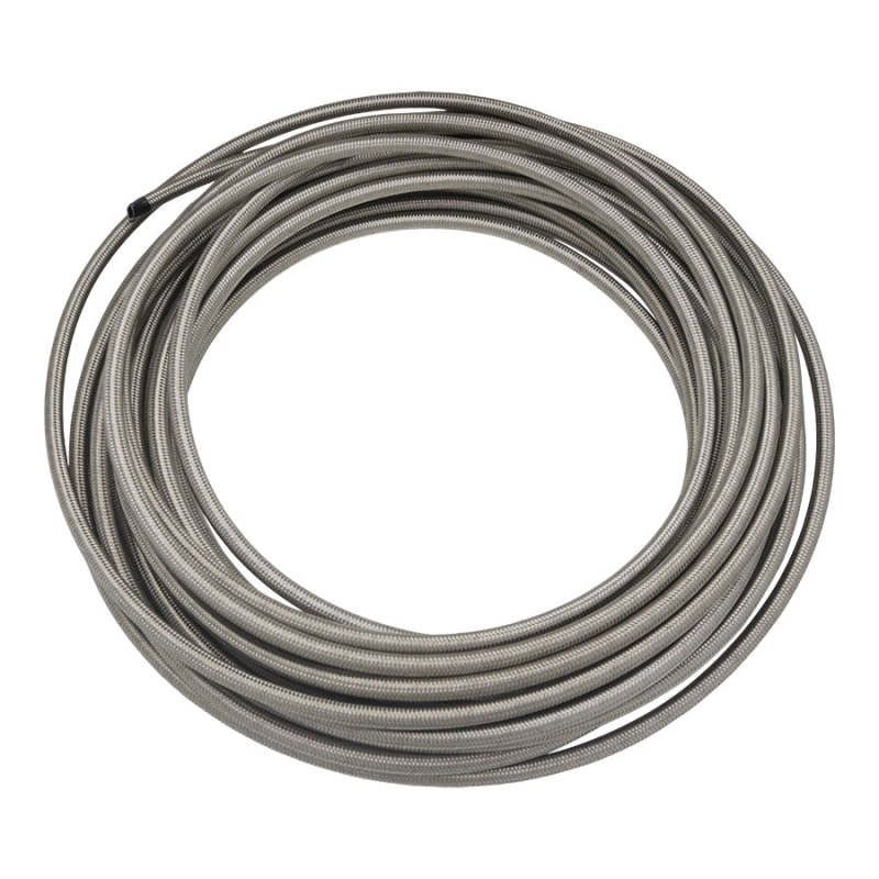 DeatschWerks 6-02-0813-50 8AN Stainless Steel Double Braided CPE Hose - 50ft