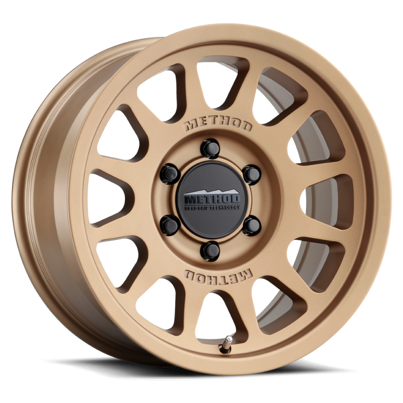 Method Wheels MR70368060900 Method MR703 16x8 0mm Offset 6x5.5 106.25mm CB Method Bronze Wheel