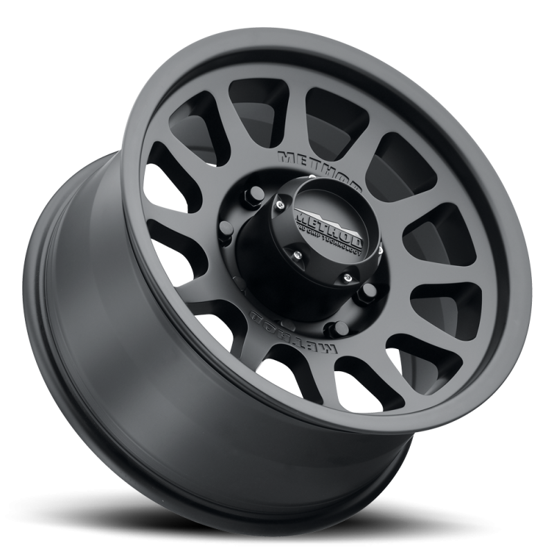 Method Wheels MR70378587500 Method MR703 17x8.5 0mm Offset 8x170 130.81mm CB Matte Black Wheel