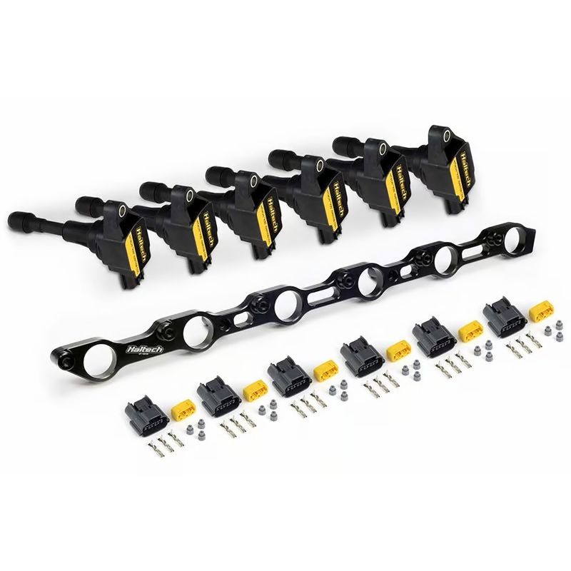 Haltech HT-120200 Toyota 1JZ/2JZ (Incl. VVTi) R35 Coil Conversion Kit w/Bracket & Connectors