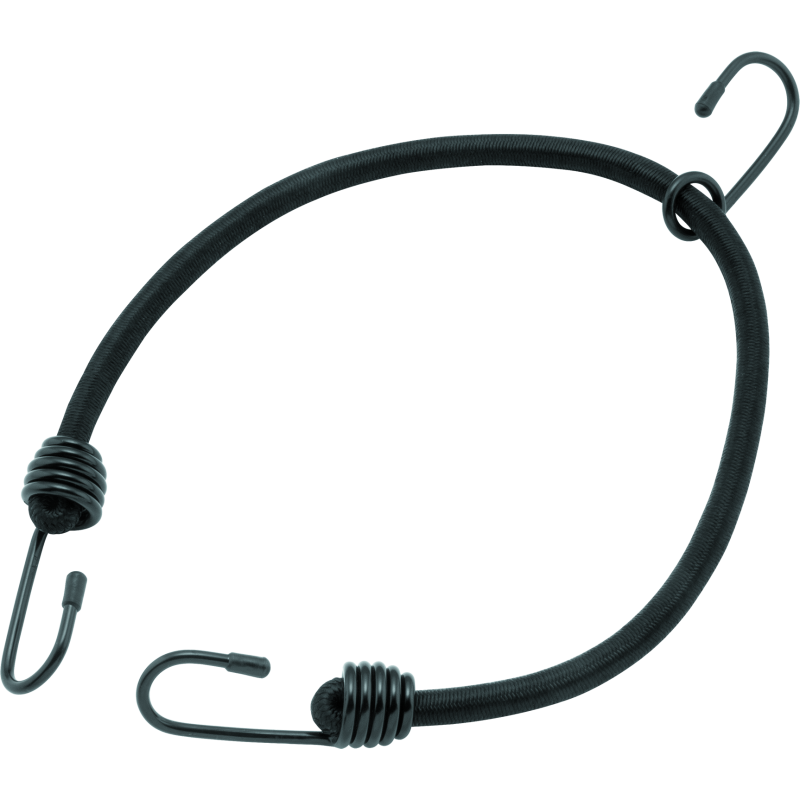 BikeMaster 100134 Bungee 24in Heavy Duty 3 Hook Black