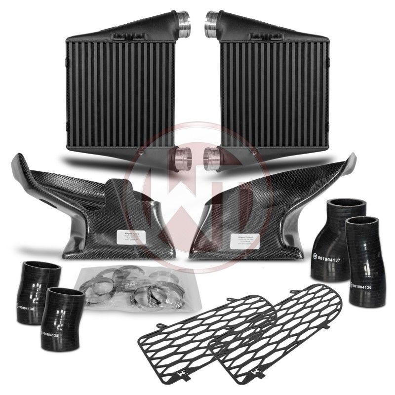 Wagner Tuning Audi RS4 B5 Gen 2 Competition Intercooler Kit w/Carbon Air Shroud