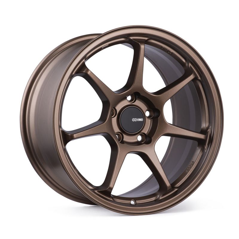 Enkei 535-895-1245ZP TS-7 18x9.5 5x120 45mm Offset 72.6mm Bore Matte Bronze Wheel