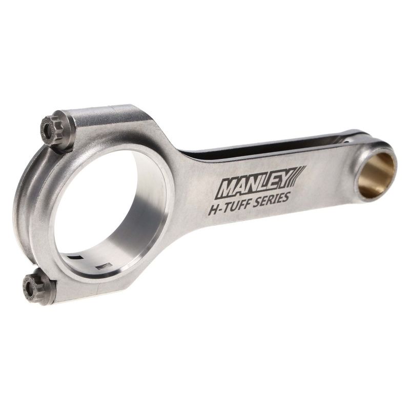Manley Performance 15051R-1 Manley Chevrolet LS 6.125 Length H Tuff Series Connecting Rod Single w/ ARP 2000 Bolts
