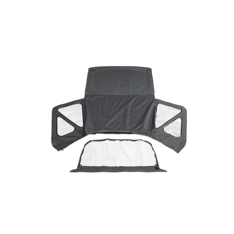 Rampage 1988-1994 Geo Tracker Soft Top OEM Replacement - Black Denim