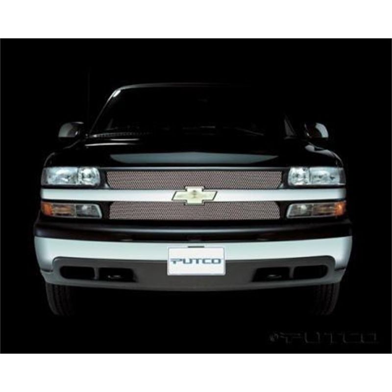 Putco 99141 04-08 Ford F-150 Bar Grille (6-pcs) (Excl Heritage) - Bolt on Liquid Mesh Grilles