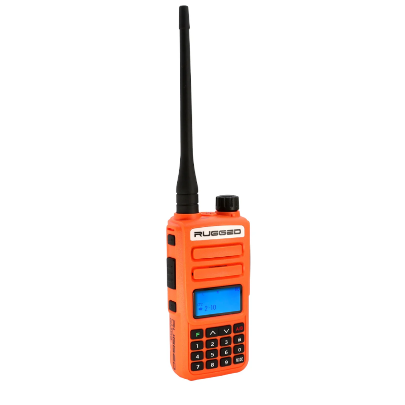 Rugged Radios GMR2-PLUS-ORN Rugged GMR2 PLUS - GMRS / FRS Two Way Handheld Radio Safety Orange