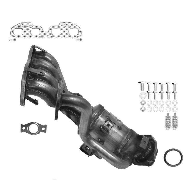 AP Exhaust 641587 Federal / EPA Catalytic Converter - Direct Fit w/ Integrated Manifold