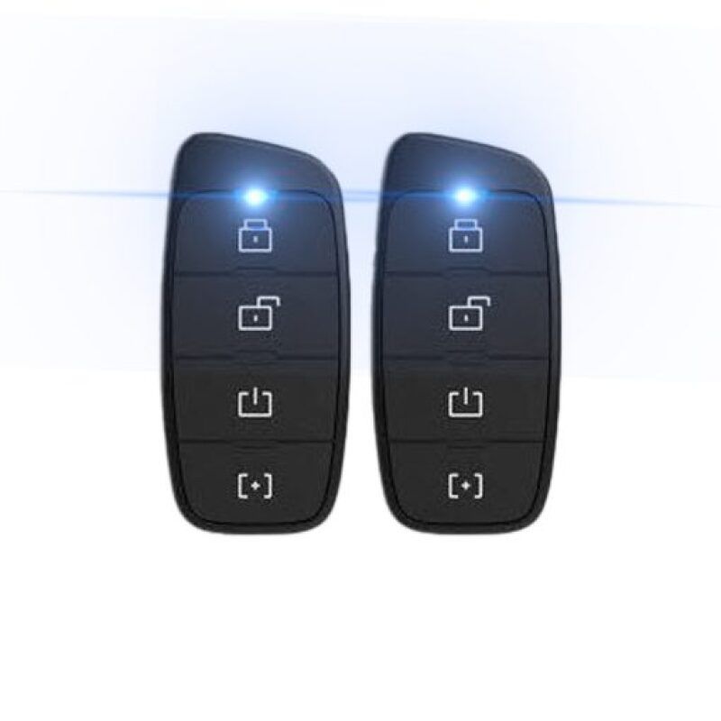 Kleinn Air Horns RFKIT4 Kleinn (2) 4-Button 1-Way Remotes Antenna Upgrade 2500 ft Range