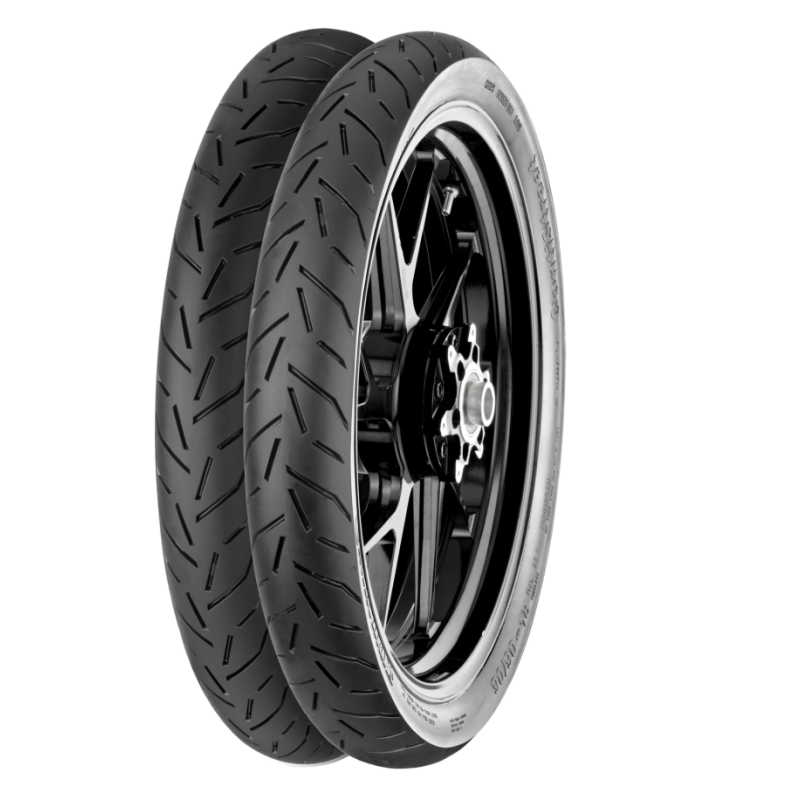 Continental Tire 02404170000 Continental ContiStreet - 3.00-18 M/C 52P TL RF Rear