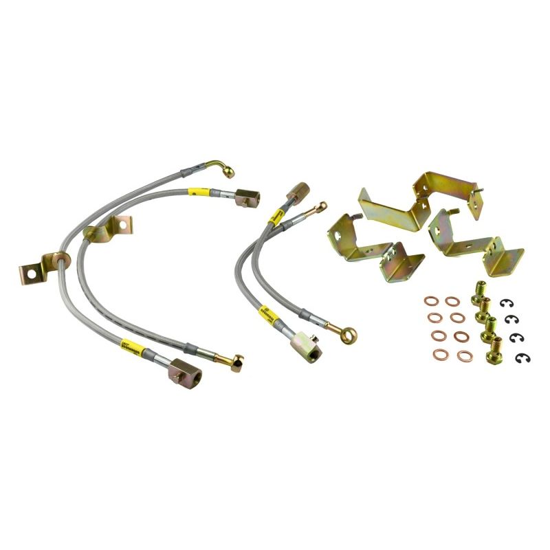 Goodridge 12364 05-14 Ford Mustang (w/ABS) Stainless Steel Brake Line Kit
