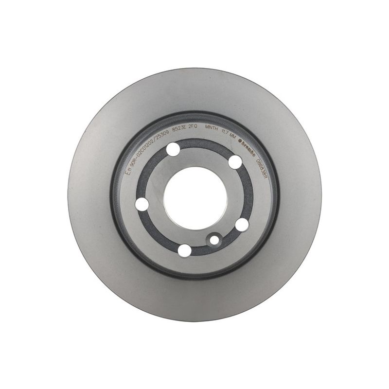 Brembo 08.6838.11 Brembo UV Coated Solid Brake Rotor