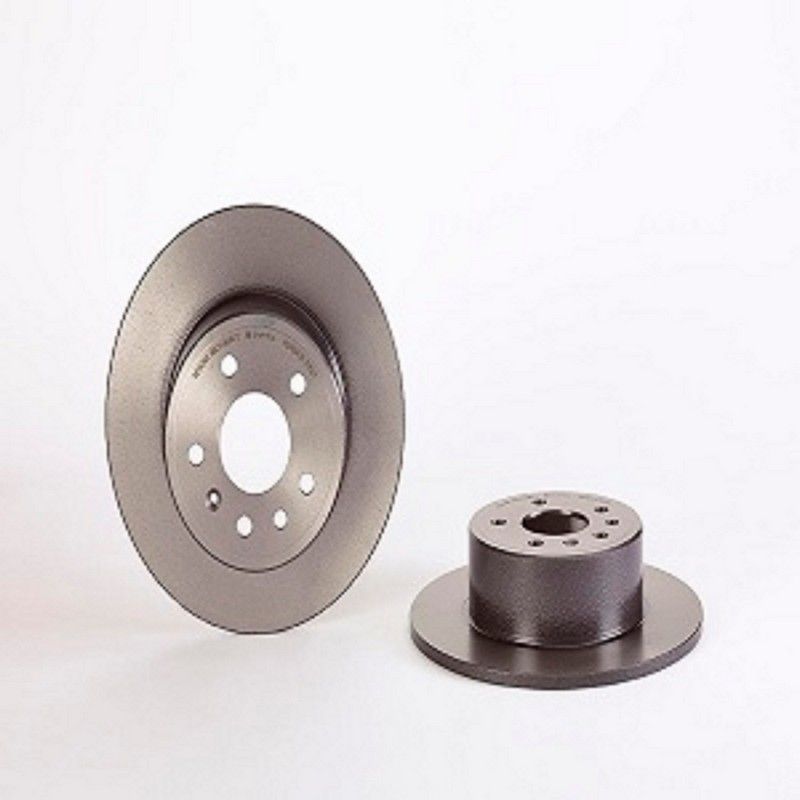 Brembo KT00805 Brembo ceramic brake pad and UV coated solid  brake disc kit