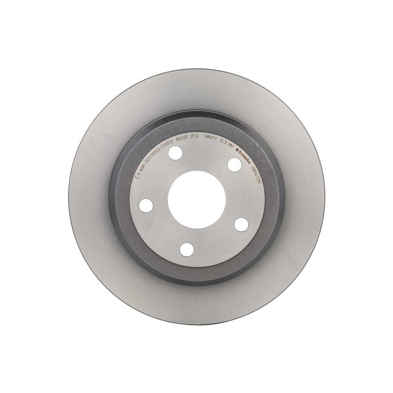 Brembo KT00850 Brembo ceramic brake pad and UV coated solid  brake disc kit