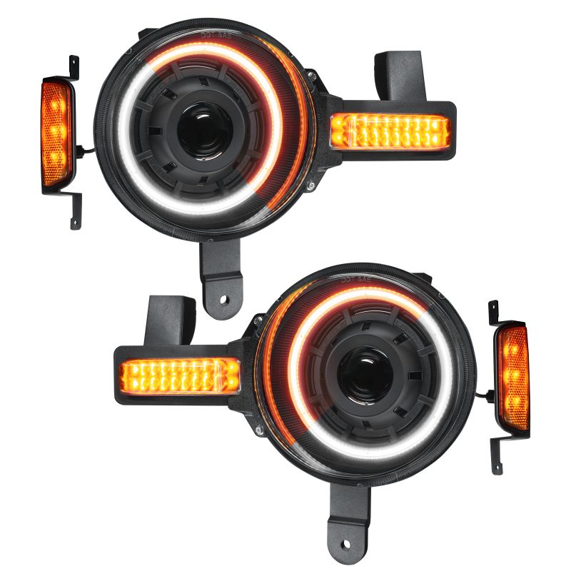 Oracle Lighting 5886-023 Oculus(TM) Bi-LED Projector Headlights -2021+ Ford Bronco - Switchback