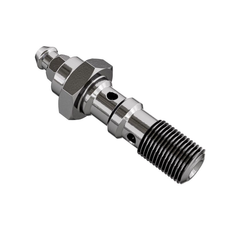 Goodridge P773-03BNC Double Banjo Bleed Bolt 3/8x24