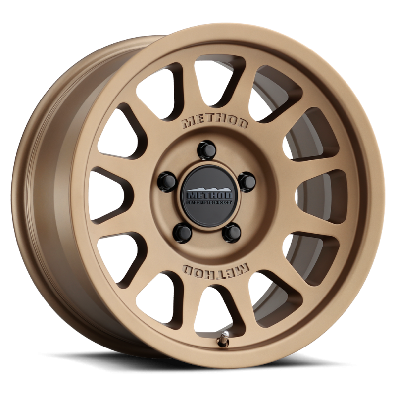 Method Wheels MR70357051915 Method MR703 15x7 +15mm Offset 5x100 56.1mm CB Method Bronze Wheel