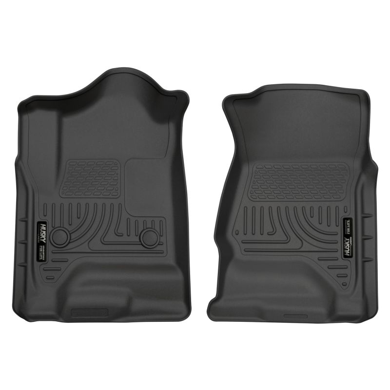 HUSKY LINERS HSK18231 14-   GM 2500HD Dbl Cab Floor Liners Black